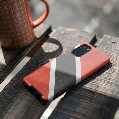 Trinidad and Tobagao Flag Distressed Galaxy S20 Plus Pro Case